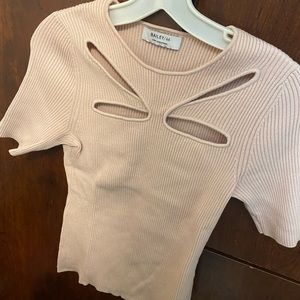 Bailey/44 pink sweater excellent condition